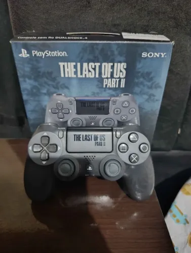 controle ps4 the last of us LIMITADO NA CAIXA