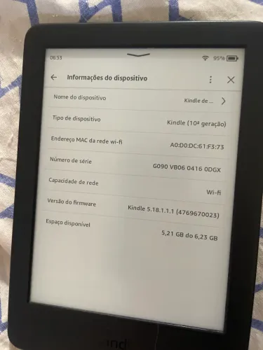 Kindle 10ª geração