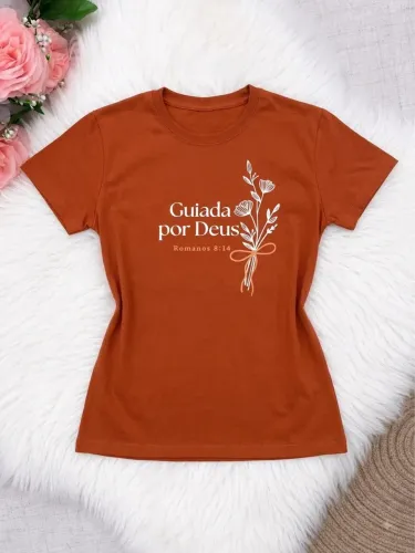 T-shirt algodão feminino 