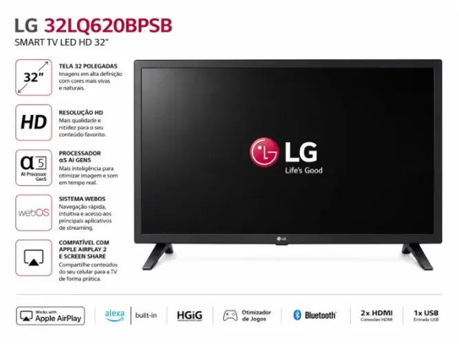 TV LG SMART HD "32"