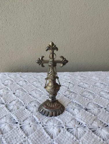 Miniatura Botafumeiro Santiago De Compostela Antigo Em Metal