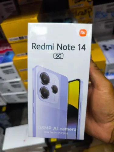 Xiaomi Redmi Note 14 5G 256GB. Novo lacrado com garantia