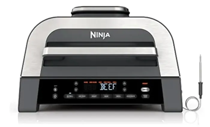 Ninja Foodi Smart XL Grill DG551 Nova Lacrada + Termômetro