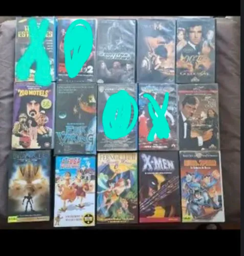 Lote de Vhs originais