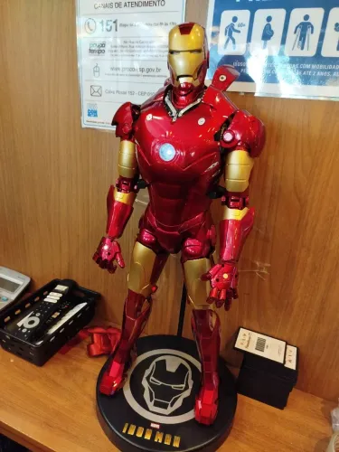 Homem de ferro oportunidade não perca essa chance de usufruir dessa lenda