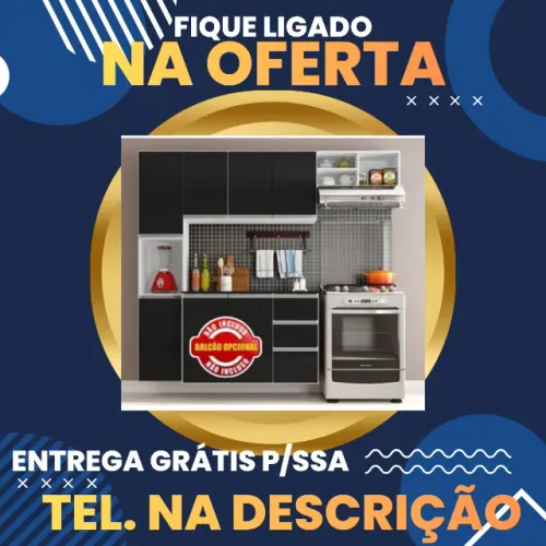 Armário de Cozinha Pequeno sem Balcão
