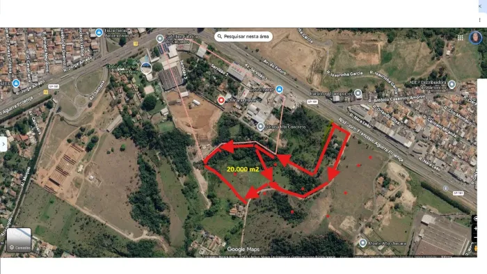 Área à venda, 20000 m² por R$ 1.800.000,00 - Chacaras Havai - Hortolândia/SP