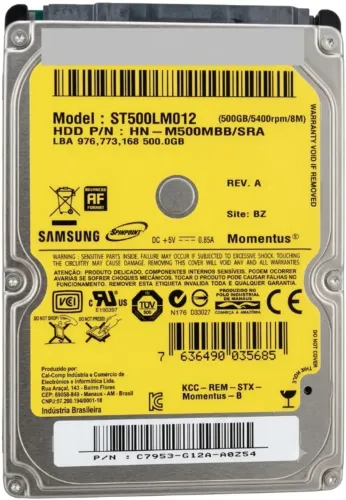 Hd Externo 500gb Usb 3.0 Para Documentos, Jogos e muito mais