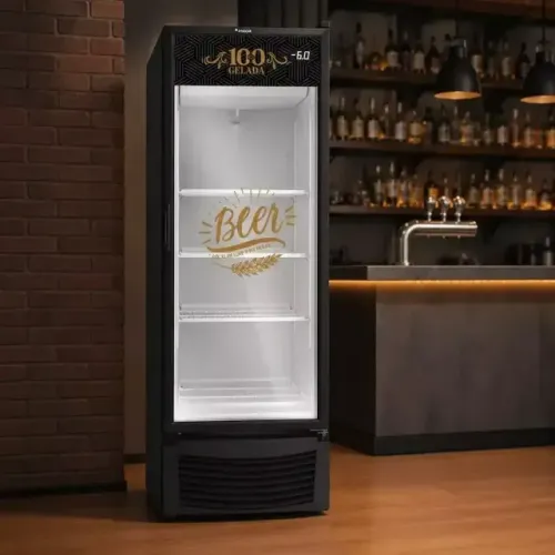 Cervejeira Fricon 569L Porta de Vidro Adesivada 220V Vcfc-569V
