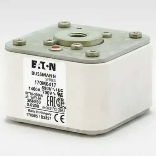 Fusível Eaton Bussmann 170m6417 1400a 690v/700v Ar Ultrarráp
