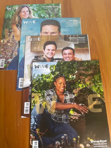 Lote de 10 revistas Wine
