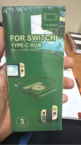 Dock portátil Nintendo Switch edição Zelda