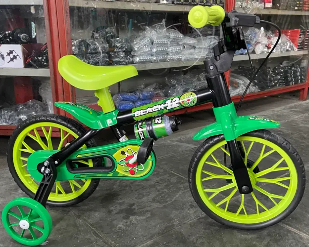 Bicicleta Infantil Aro 12 Masculina Back na Caixa - Produto Novo 