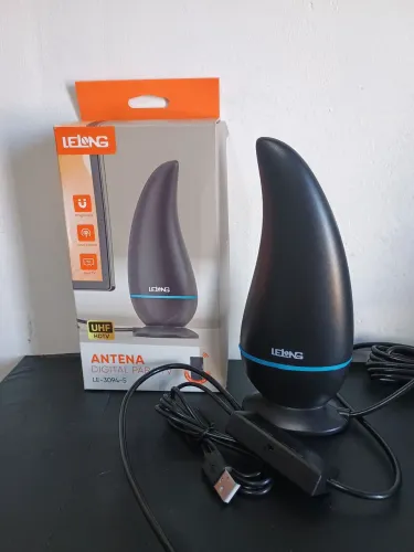 Antena digital interna com amplificador de sinal para TVs / MEGA PROMOÇÃO
