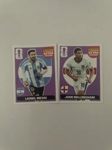 2 figurinhas extra sticker