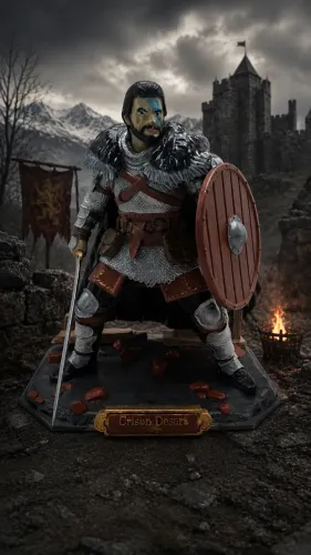 Action Figure Crison Desert Kliff