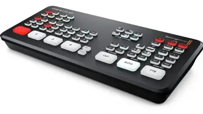 Switcher HDMI Blackmagic Design Atem Mini Pro ISO Preto para Live Streaming 1080p