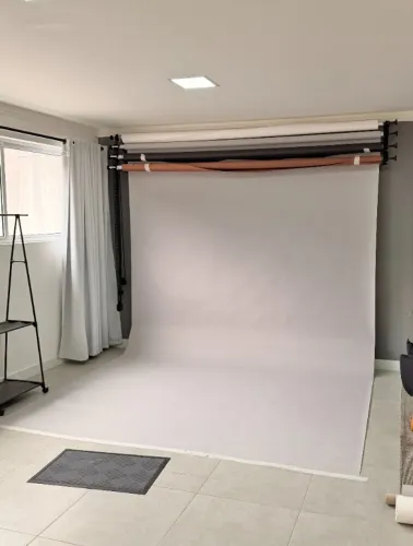 Suporte de parede quadruplo para fundo fotográfico