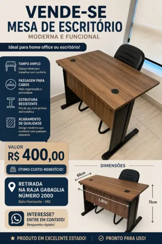 Mesa de escritório