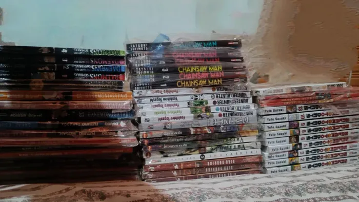 Coleção de mangas diversos