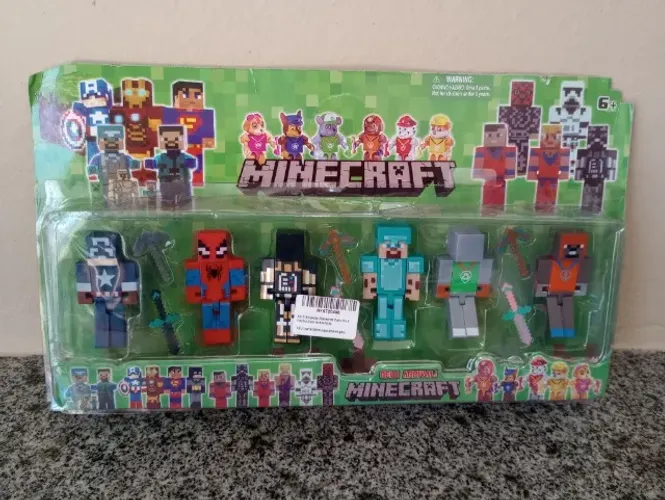 cartela minecraft heroes