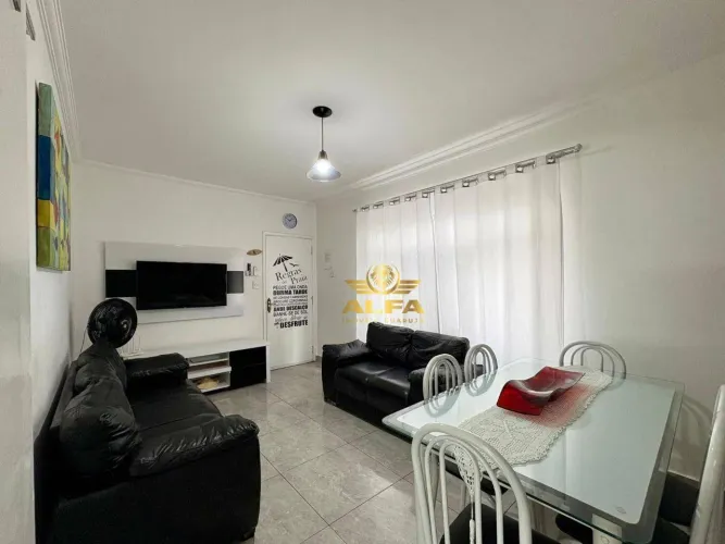 Apartamento a 1 quadra da Praia da Enseada Alfa Imóveis Guarujá
