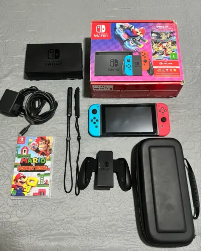 Nintendo Switch original completo 