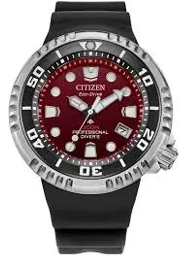 RELOGIO CITIZEN PROMASTER BN1024 01Z DIVE 300M VERMELHO