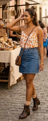 Blusa feminina floral tamanho M linda e confortável