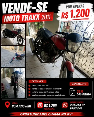 Moto Traxx, ano 2011.