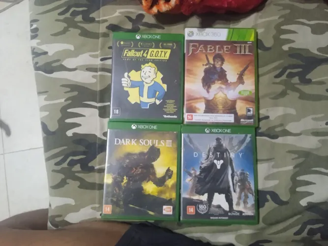 Dark souls 3, Fallout 4, destiny e Fable 3