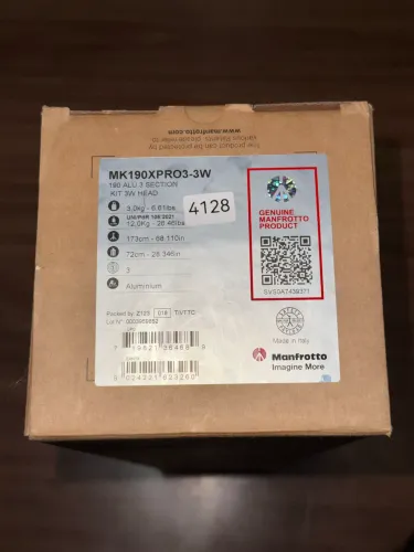 Manfrotto MK190PRO3-3W (12kg)