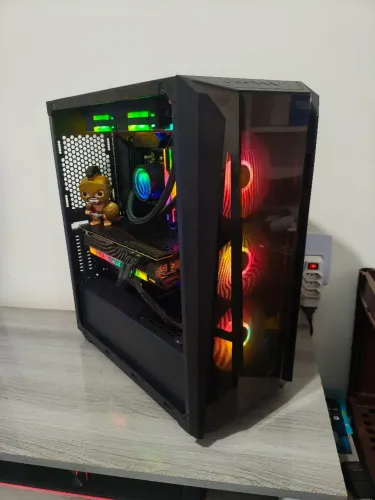 PC GAMER TOP 5800X + 32GB + RTX ACC CARTÃO 