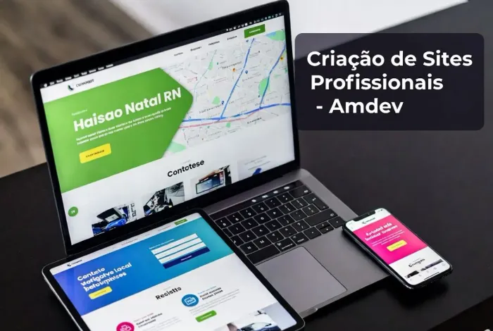 Criação de site profissional e inserido no Google
