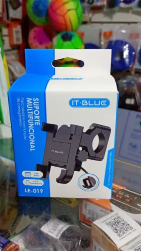 Suporte Celular Moto Bike Com Carregador Usb  Garra Reforçada - Novo