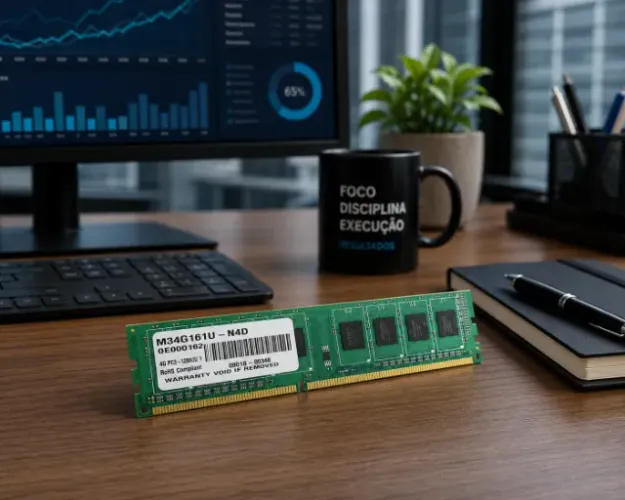 Memória 4GB DDR3 1600MHz para PC