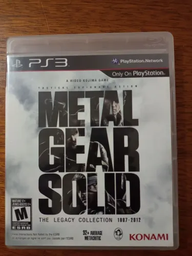 Metal Gear solid Legacy Collection ps3