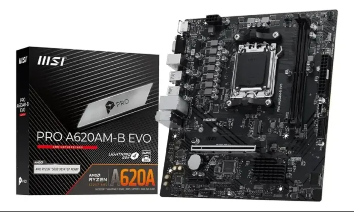 Placa mãe PRO A620AM-B EVO NOVA LACRADA