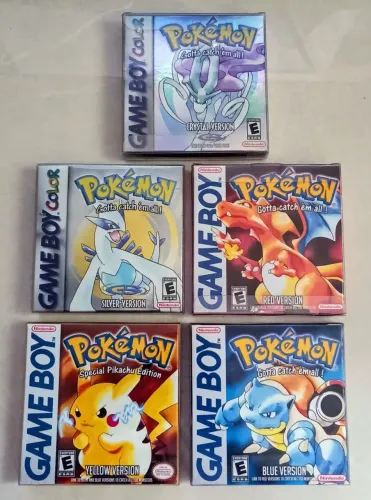 Caixas vazias de jogos Nintendo repro de altíssima qualidade 5 por 195