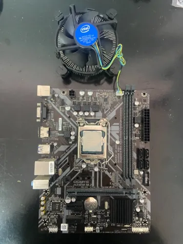 KIT PLACA H310 + PROCESSADOR CORE I5 8400