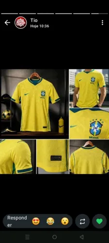 MODELO JOGADOR T.1.1 AINDA TENHO TAMAMHOS DO P AO XXL R$250,00