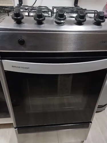 Fogão 4 bocas Brastemp automático