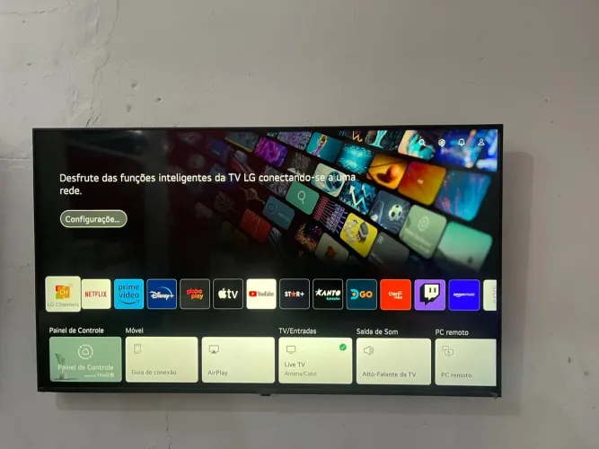 Tv LG SMART 4K BORDA INFINITA
