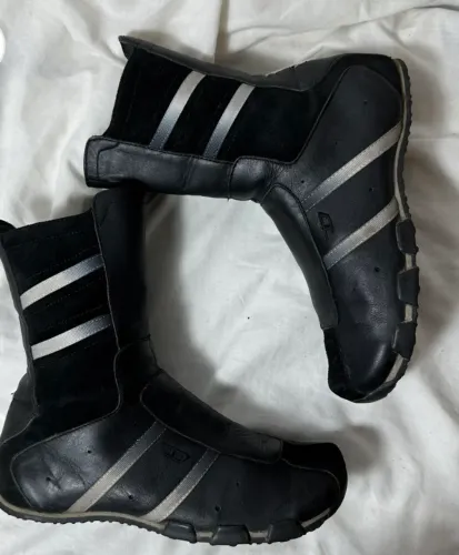 Diesel Soozie 90s Vintage Moto TÊNIS 