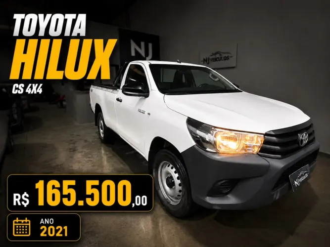 Toyota Hilux CS D4-d 4X4 2.5 16V 102cv TB Dies. 2021