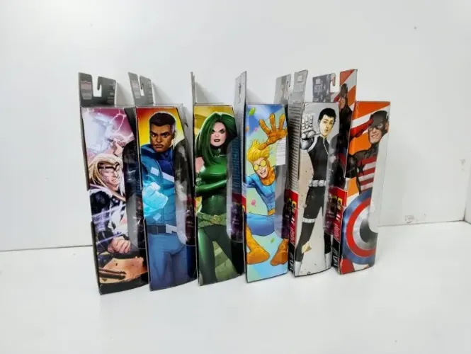 MARVEL LEGENDS SERIES - COMBO 6 PERSONAGENS - CONTROLADOR
