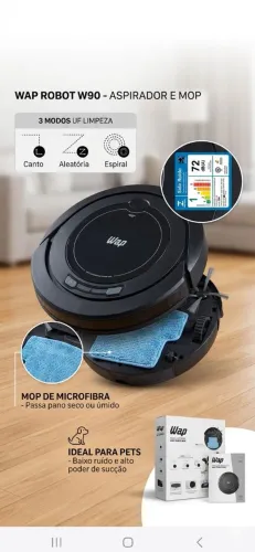 Robô Aspirador WAP Robot W90