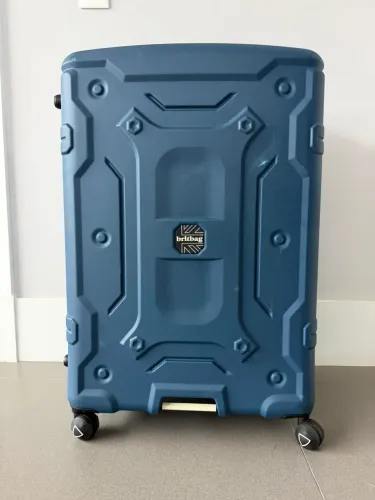 Mala de Bordo Britbag Azul Rígida 4 Rodas