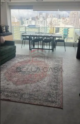 Apartamento para locação na Bela Vista mobiliado com 1 suite