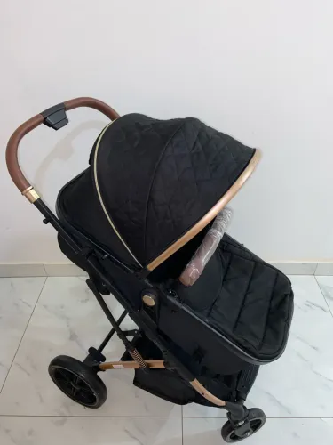 Carrinho de bebê com Moisés